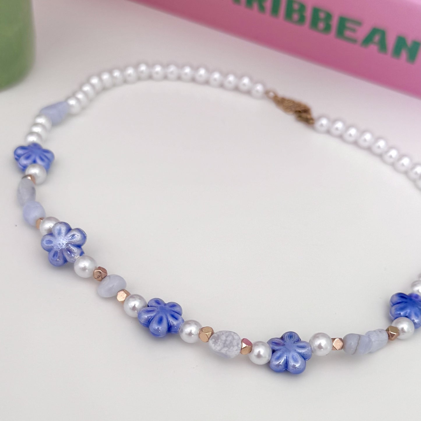 Collier BLUE BLOSSOM